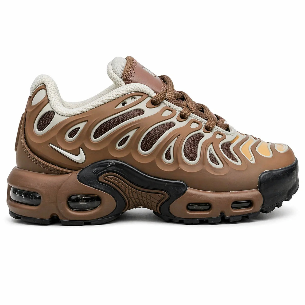 Running Shoes Marron & Beige – Baskets Sport Amorti AⅠR Premium