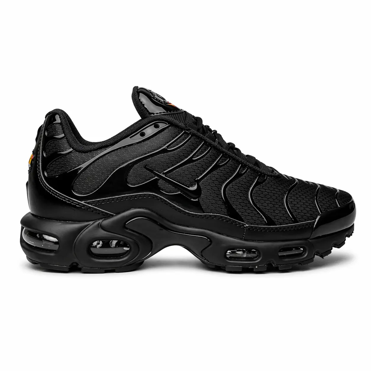 Running Shoes Noir Total – Baskets Sport AⅠR  Cushion Homme Confort Premium