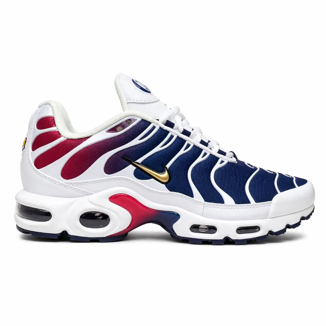 Running Shoes Bleu Blanc Rouge – Baskets Sport Confort AⅠR  Cushion