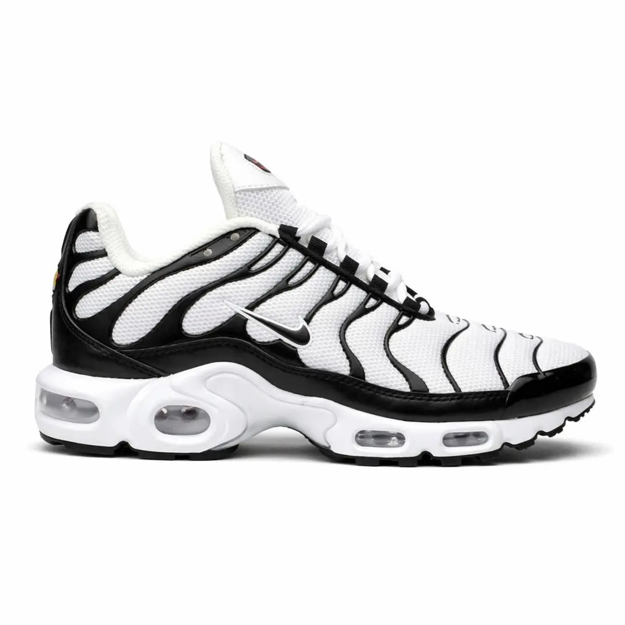 AⅠR Max Plus Running Shoes – Noir & Blanc